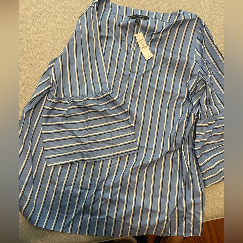 White House Black Market Bell Sleeve Tunic